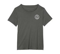 River Plate Argentina - Logo Carp Camiseta, Mujer Tallas Grandes, Asfalto, 6XL Grande