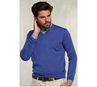 River Woods Basic Merino V-neck Pullover Toeareg Blue Talla: 3XL | Jerséis Outlet | Hombre | Azul