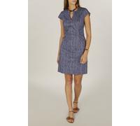 River Woods Cotton Cap Sleeve Dress In Blue Talla: 36 | Mini Vestidos Outlet | Mujer | Azul