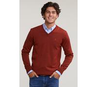River Woods Custom Fit Basic Merino V-neck Sweater Negroni Mix Talla: S | Jerséis Outlet | Hombre