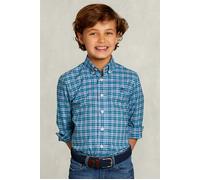 River Woods Custom Fit Checked Shirt Blue/green Talla: 14 | Camisas Outlet | Unisex | Azul
