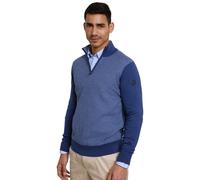 River Woods Custom Fit Cotton Mock Neck Sweater Dk Hamptons Blue Talla: 3XL | Jerséis Outlet | Hombre | Azul