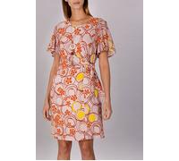 River Woods Dress With Knot On The Side Multi Talla: 36 | Mini Vestidos Outlet | Mujer | Blanco