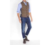 River Woods Fancy Rounded Pkt Gilet Brown Talla: 48 | Chaquetas Outlet | Hombre | Marrón