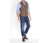 River Woods Fancy Rounded Pkt Gilet Brown Talla: 52 | Chaquetas Outlet | Hombre | Marrón