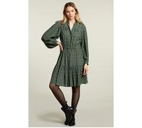 River Woods Green V-neck Dress Talla: 38 | Mini Vestidos Outlet | Mujer | Verde