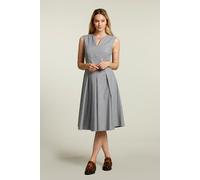 River Woods Grey Sleeveless V-neck Dress Talla: 36 | Vestidos Midi Outlet | Mujer | Gris