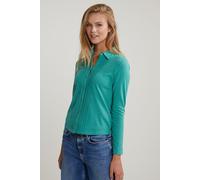 River Woods Jade Green Classic T-shirt Long Sleeves Talla: S | Blusas Outlet | Mujer | Verde