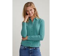 River Woods Lake Green Classic T-shirt Long Sleeves Talla: S | Blusas Outlet | Mujer | Verde