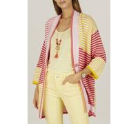 River Woods Long Multicolored Cardigan In Pink Talla: XXL | Chaquetas Outlet | Mujer | Rosa