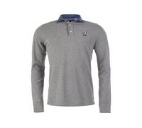 River Woods Lux Denim Clr Cf Ls Piq Grey Talla: S | Polos Outlet | Hombre | Azul