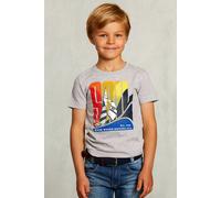 River Woods Normal Fit Basic T-shirt Dark Oyster Mix Grey Talla: 04 | Camisetas Outlet | kids | Gris