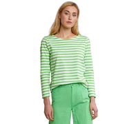 River Woods Off White/green Striped T-shirt Long Sleeves Talla: XS | Manga Larga Outlet | Mujer | Blanco