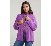 River Woods Purple Short V-neck Cardigan Talla: L | Cárdigan Outlet | Mujer