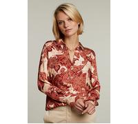 River Woods Red Beige Blouse Talla: 36 | Camisas Outlet | Mujer | Marrón
