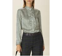 River Woods Shirt With Ruffle Front Green Talla: 34 | Blusas Outlet | Mujer | Verde