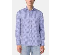 River Woods Slim Fit Capri Shirt Talla: S | Camisas Casuales Outlet | Hombre | Cian