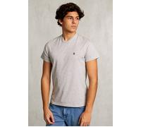 River Woods Slim Fit V-neck T-shirt Grey Talla: XXL | Camisetas Básicas Outlet | Hombre | Gris