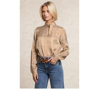 River Woods Viscose Scarf Shirt In Brown Talla: 36 | Blusas Outlet | Mujer | Marrón