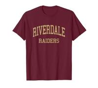 Riverdale High School HS Fort Myers FL Retro Deportes Camiseta