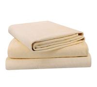 Riverlake - Paño de limpieza de gamuza natural para coche, piel de ciervo auténtica, toalla de secado para lavado de coche, súper absorbente, 3 tamaños disponibles (L/M/S 3 en 1)