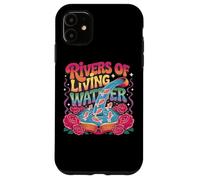 Rivers of Living Water Tipografía Creativa Carcasa para iPhone 11