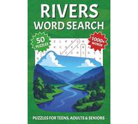 Rivers Word Search Puzzle Book: 50 Easy-to-Read Puzzles about Rivers, Lakes, Nature, and More | 6x9 inches, 100 pages | Relax, Focus, and Recharge (Nature Explorer Word Search Series)