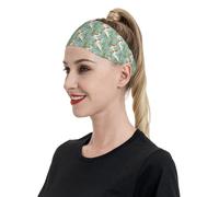 Riverside - Diademas con estampado de gaviota para mujeres y hombres, bandas para el sudor para correr, fútbol, gimnasio, accesorios