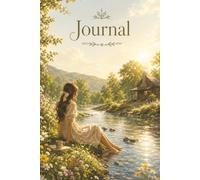 Riverside Reflections Journal: 6 x 9 Wide Ruled Lined Notebook, 100 Pages for Reading Notes, Gratitude, and Quiet Moments