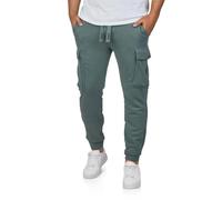riverso Pantalones cargo de jogging para hombre, de algodón, largos, corte regular, RIVLoris, pantalones cargo, pantalones deportivos, pantalones de entrenamiento, pantalones casuales, con bolsillos