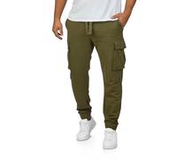 riverso Pantalones cargo de jogging para hombre, de algodón, largos, corte regular, RIVLoris, pantalones cargo, pantalones deportivos, pantalones de entrenamiento, pantalones casuales, con bolsillos