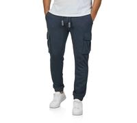 riverso Pantalones cargo de jogging para hombre, de algodón, largos, corte regular, RIVLoris, pantalones cargo, pantalones deportivos, pantalones de entrenamiento, pantalones casuales, con bolsillos