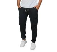 riverso Pantalones cargo de jogging para hombre, de algodón, largos, corte regular, RIVLoris, pantalones cargo, pantalones deportivos, pantalones de entrenamiento, pantalones casuales, con bolsillos
