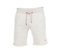 riverso Pantalones Cortos de chándal RIVMax para Hombre, Bermudas, Verano, Deporte, Pantalones Cortos de algodón, Color Beige Claro., M