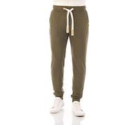 riverso Pantalones de chándal RIVTim para Hombre, Pantalones de Deporte, Pantalones de Ocio, algodón - Ivy Green (12400) XXL