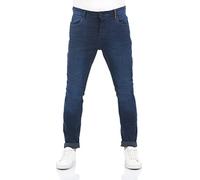 riverso Pantalones vaqueros para hombre, elásticos, ajustados, ajustados, RIVToni, color negro, azul, gris, 29, 30, 31, 32, 33, 34, 36, 38, 40, Dark Blue Denim (D233), 31W / 32L