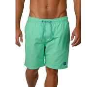 riverso RIVDavid - Bañador largo para hombre, corte regular, cintura elástica, color negro, azul, rojo, verde, naranja, S, M, L, XL, XXL, 3XL, 4XL, 5XL, XXL