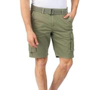 riverso RIVJoko - Pantalones cortos cargo para hombre con cinturón, corte regular, pantalones cortos cargo de verano, elásticos, color azul marino, beige, verde, gris, S, M, L, XL, XXL, 3XL, 4XL, 5XL,