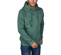 riverso RIVJulian - Sudadera con capucha para hombre, con bolsillo tipo canguro, cuello cruzado, de algodón, gris, verde, rojo, azul, negro, S, M, L, XL, 2XL, 3XL, 4XL, 5XL