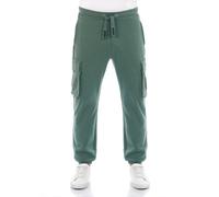 riverso RIVLoris - Pantalones de chándal para hombre, de algodón, largos, corte regular, pantalones de deporte, pantalones de entrenamiento, pantalones de ocio, bolsillos, rojo, azul, negro, verde, S,
