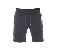 riverso RIVRainer - Pantalones cortos de chándal para hombre, bermudas de verano, pantalones cortos de motorista, de algodón, negro, verde, azul, rojo, S, M, L, XL, 2XL, 3XL, 4XL, 5XL, Negro (24000