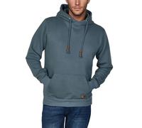 riverso Sudadera con capucha para hombre de corte regular RIVJulian, sudadera con cuello cruzado, rojo, azul, beige, negro, verde, gris, S, M, L, XL, 2XL, 3XL, 4XL, 5XL, XXL