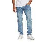 riverso Vaqueros Hombres Elásticos largos Corte Recto RIVChris Pantalones Vaqueros Pantalón Negro Azul Gris 29 30 31 32 33 34 36 38 40, 33W / 34L