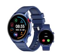 RIVERSONG Reloj Inteligente Hombre Mujer con Llamada Bluetooth/Marcación, 1.52" Smartwatch con Rastreador de Monitoreo de Salud (Frecuencia Cardíaca/Sueño/Oxígeno en Sangre), Azul Marino