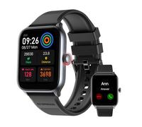 RIVERSONG Reloj Inteligente Hombre Mujer con Llamada Bluetooth/Marcación, 1,85" Smartwatch con 100+ Modos Deportivos, Monitor de Frecuencia Cardíaca/Sueño / SpO2, para Android iPhone, Gris Espacial