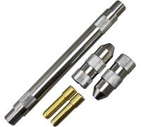 RIVERWELD Abrazadera manual para afilar tungsteno, cuerpo de casquillo de 3.2 mm y 2.4 mm, afilador para soldadura TIG