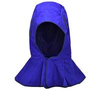 RIVERWELD Capucha de soldadura Tela retardante de llama para soldadores Casco de soldadura Color azul Equipo de seguridad en el trabajo Protección de la cabeza del engranaje