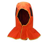 RIVERWELD Capucha de soldadura Tela retardante de llama para soldadores Casco de soldadura Color naranja Equipo de seguridad en el trabajo Protección de la cabeza del engranaje