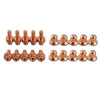 RIVERWELD Electrodo de Plasma Boquilla Extendida Ajuste Extendido PMax 350/380 PAC110 (020382 120504 25Amp)