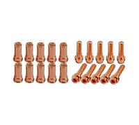 RIVERWELD Electrodo de plasma largo CEBORA C1518 PR0065 y puntas de plasma largas C1370 de 1,0 mm, compatibles con antorchas de corte de plasma CP-50, P50 y CB50 20 piezas